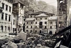 Kotor nakon zemljotresa 1979. godine